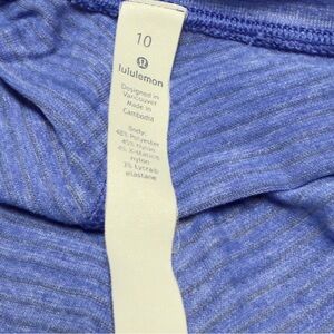 lululemon athletica Women’s Heathered Periwinkle Performance Undershirt